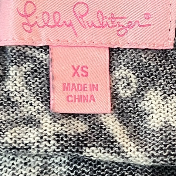 Lilly Pulitzer 100% Cotton Long-Sleeve Printed Sweater - Picture 7 of 9